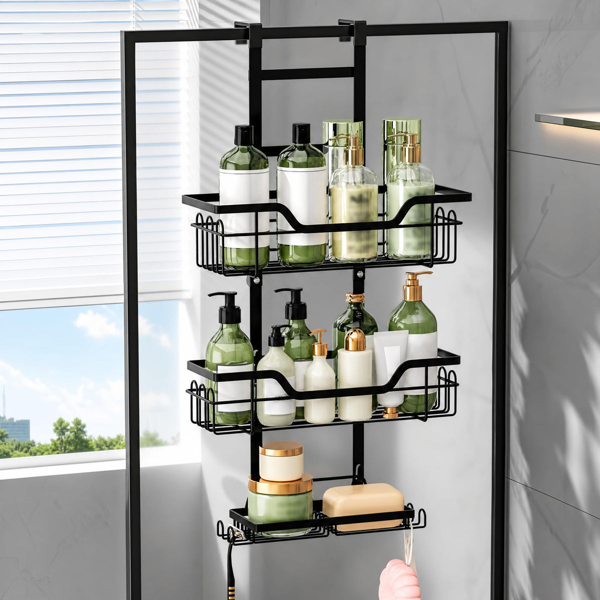 3 Tier Hanging Shower Caddy