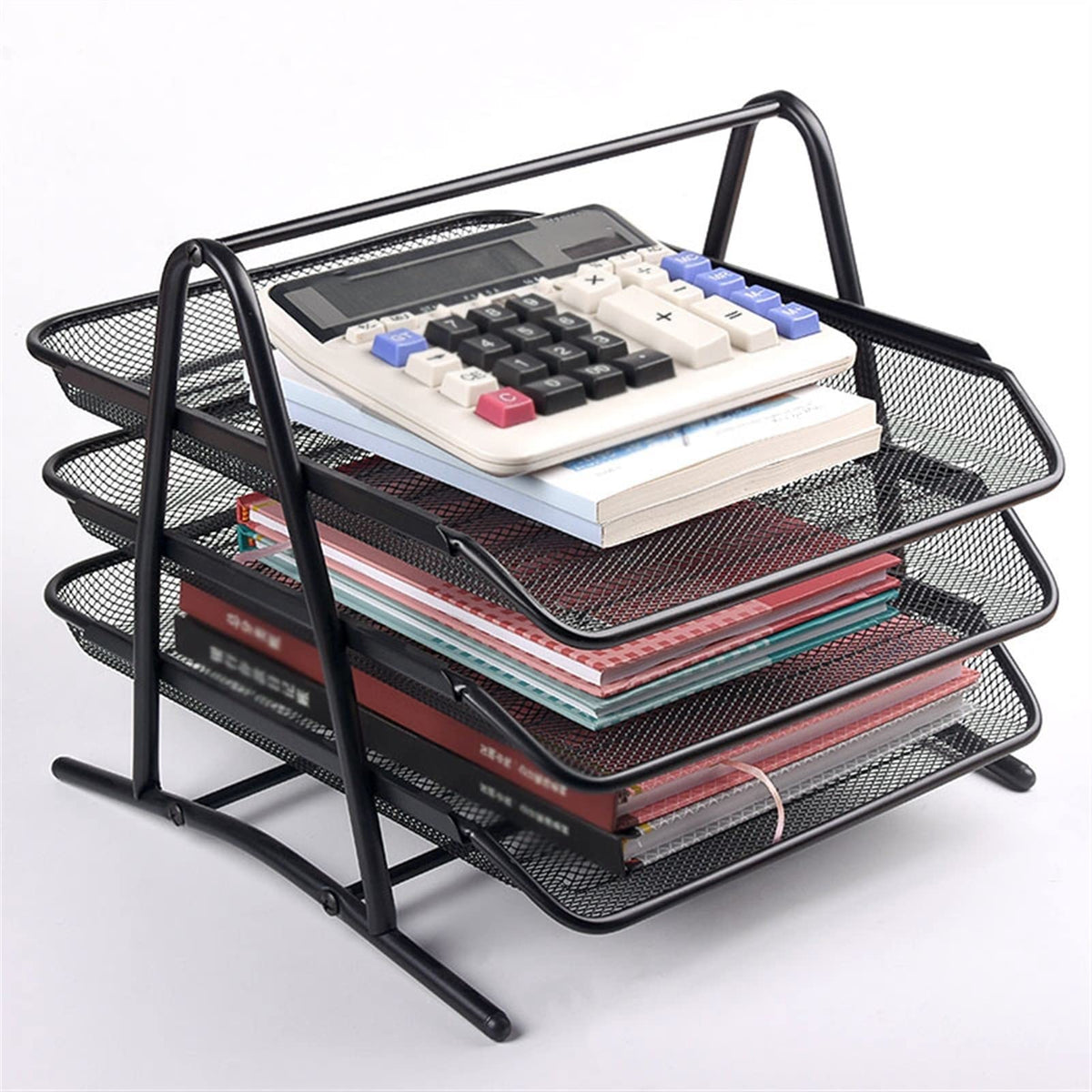 Steel Mesh Paper Organizer