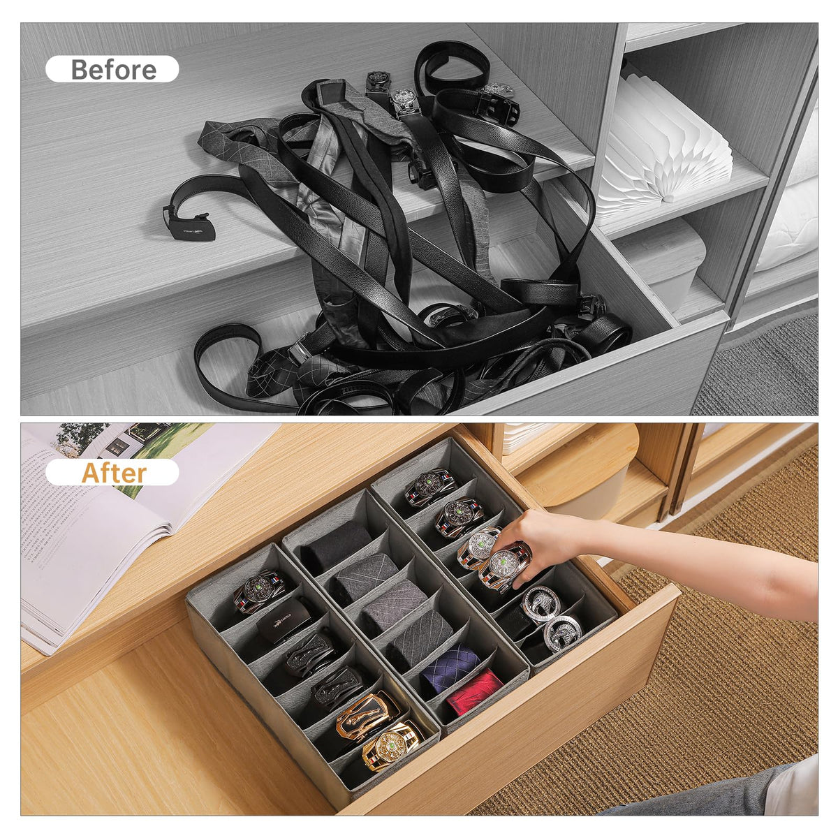Closet Drawer Organizer