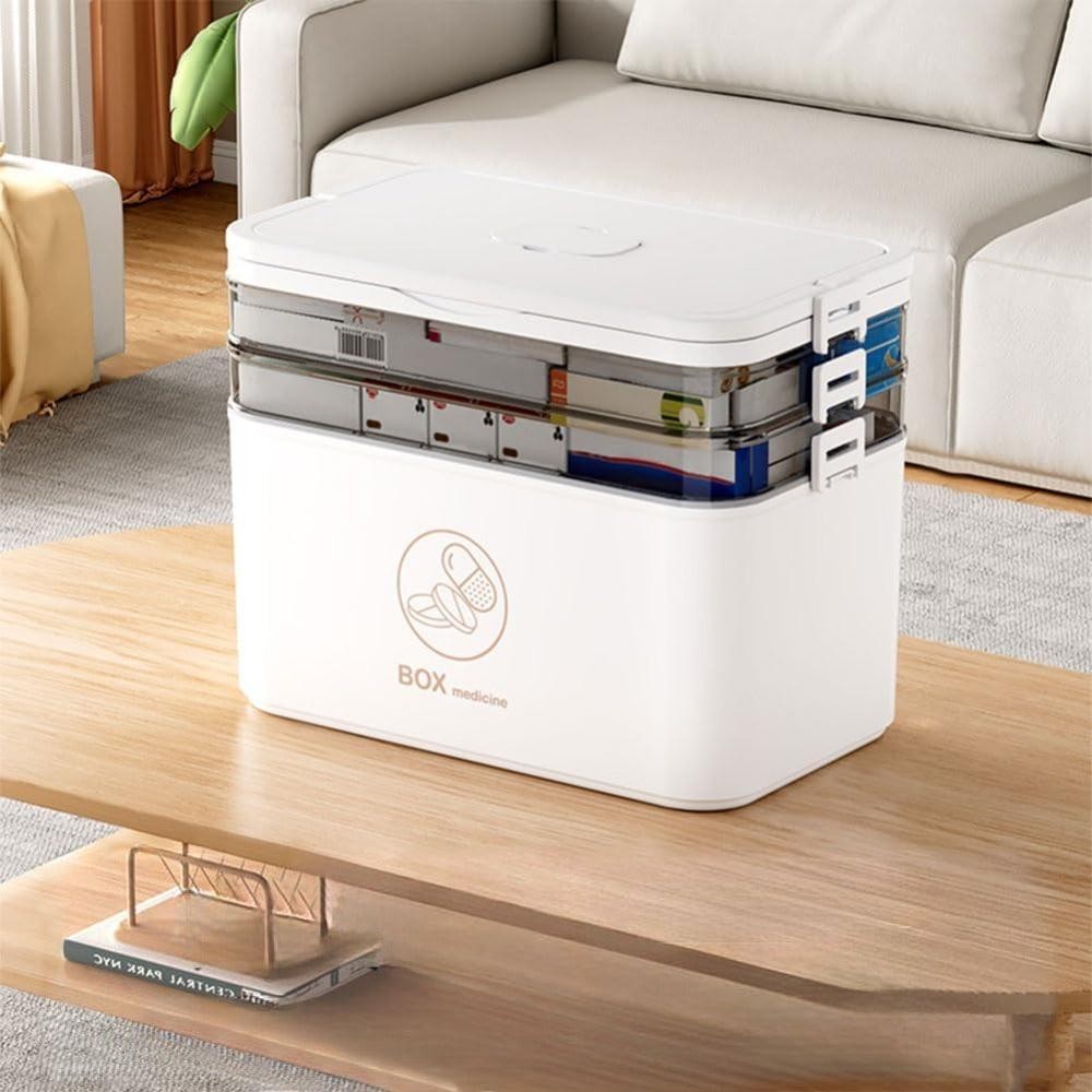 3 Tier Medicine Storage Box
