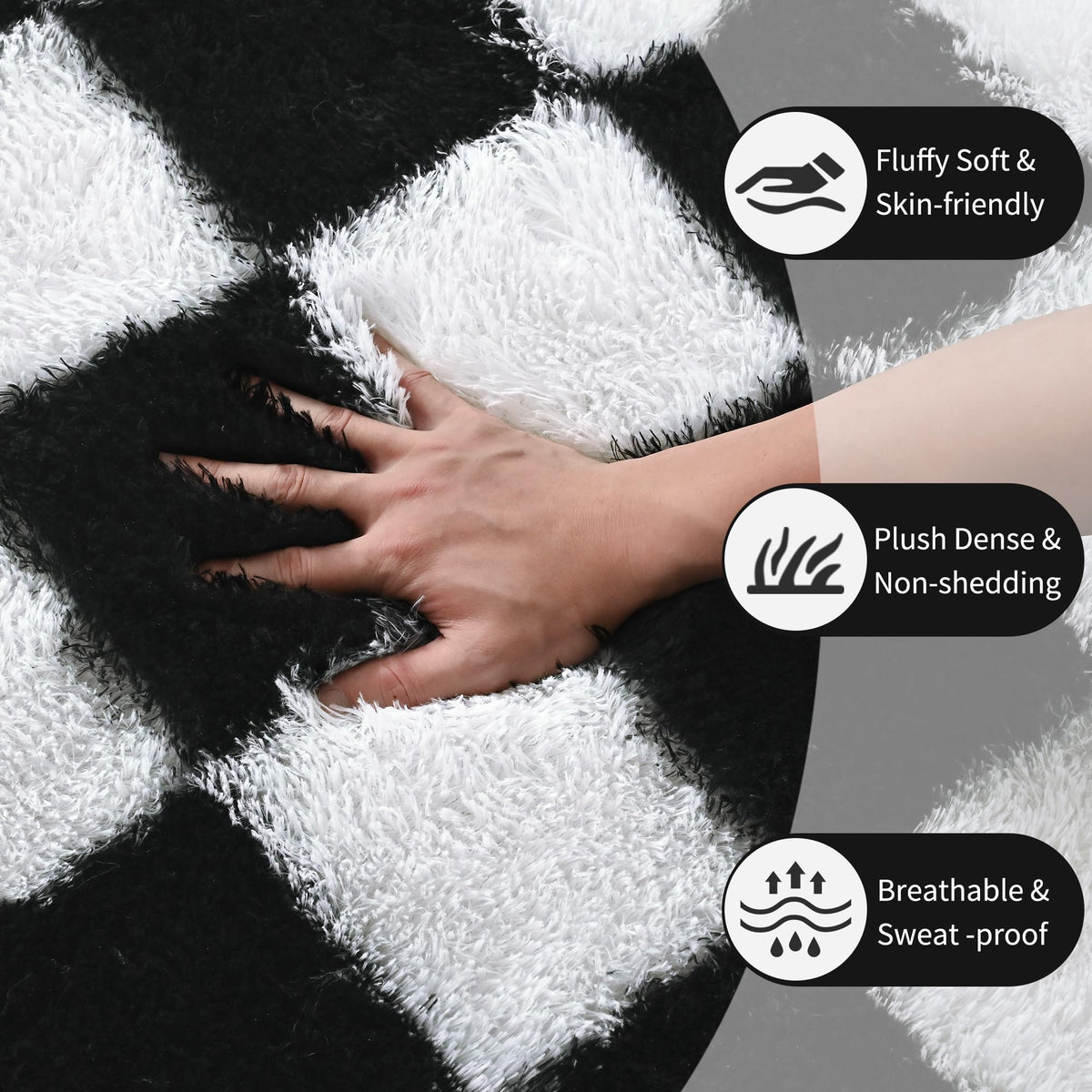 Checkered Area Rug