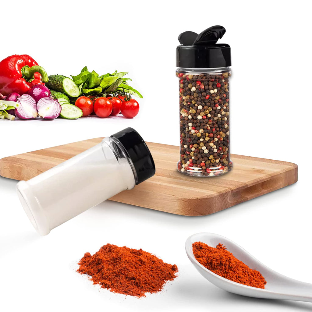 Plastic Spice Jar Set (4 Pcs)