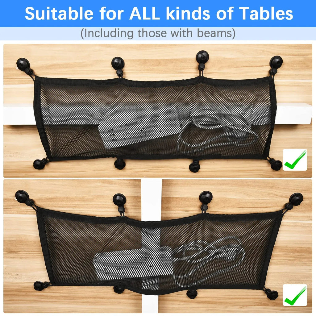Under Desk Cable Management Net