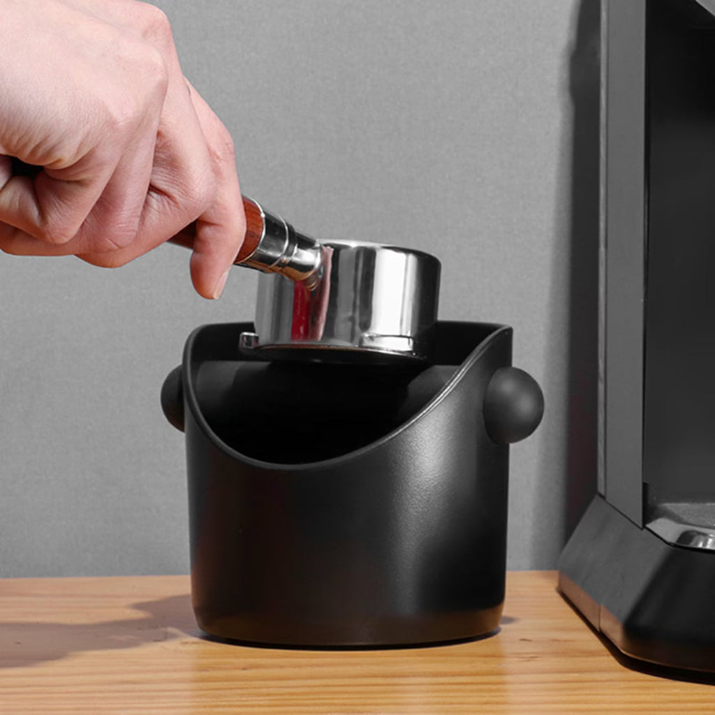 Non-Slip Espresso Knock Box