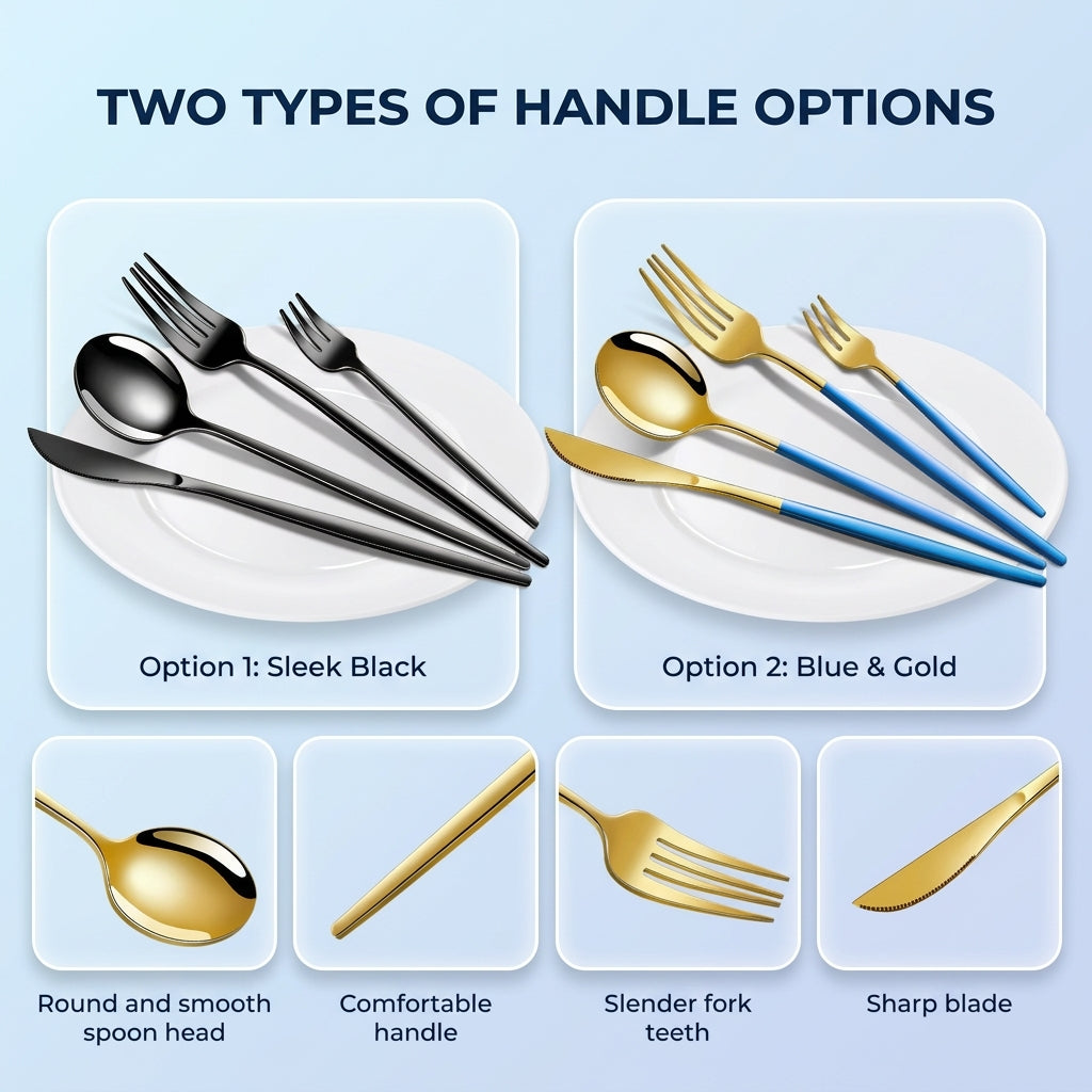 Stainless Steel Cutlery Set (16 Pcs)