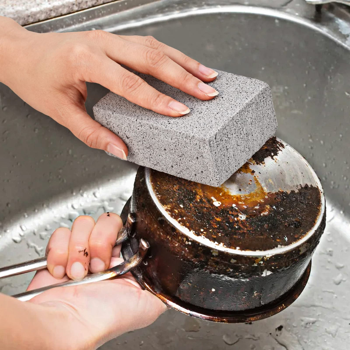 Pumice Grill Cleaning Brick (6 Pack)