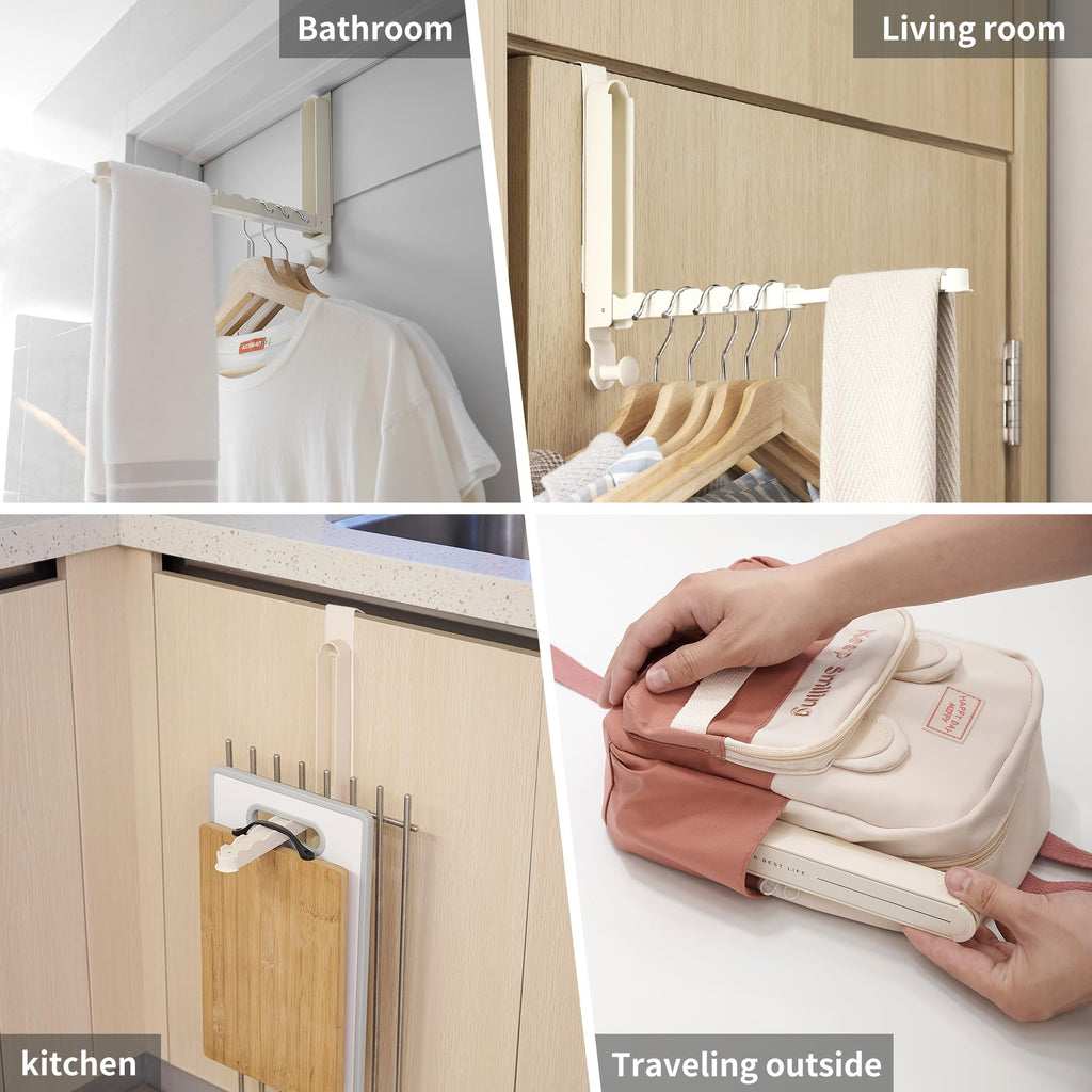 Retractable Door Hanger Rack