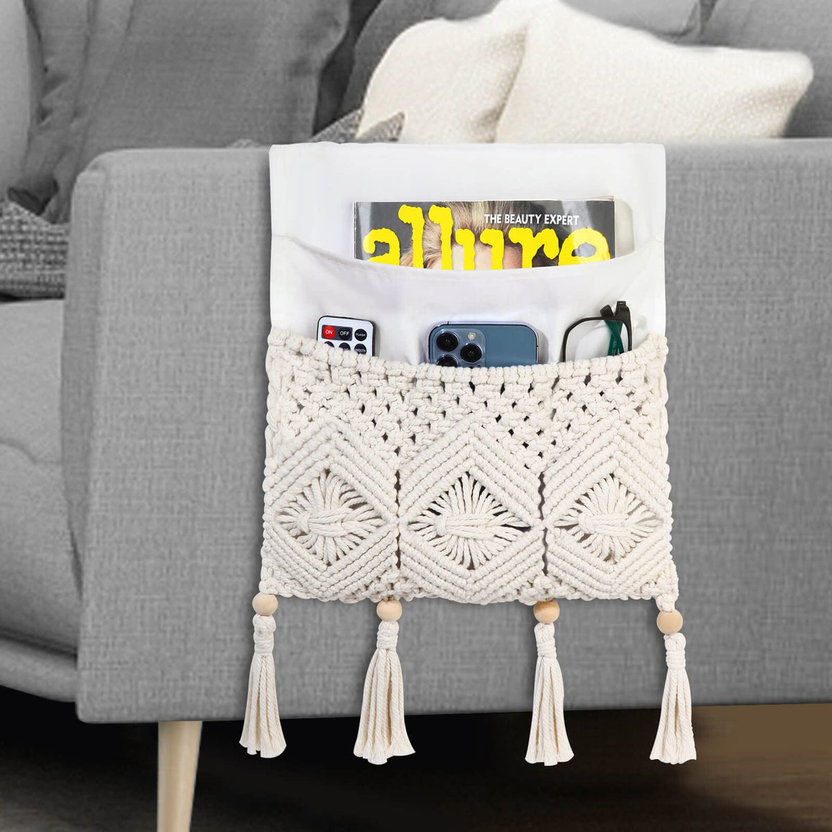 Boho Armrest Organizer