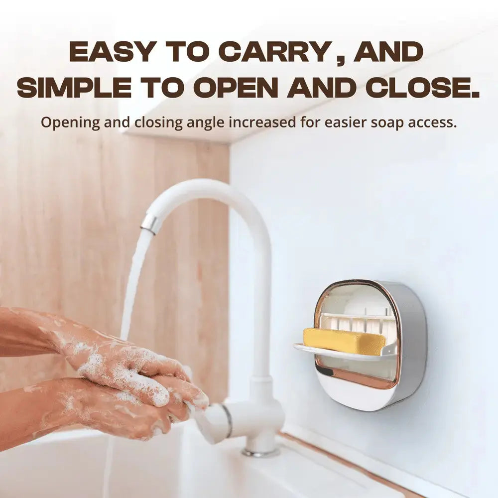 Wall Mounted Soap Holder (2 Pcs)