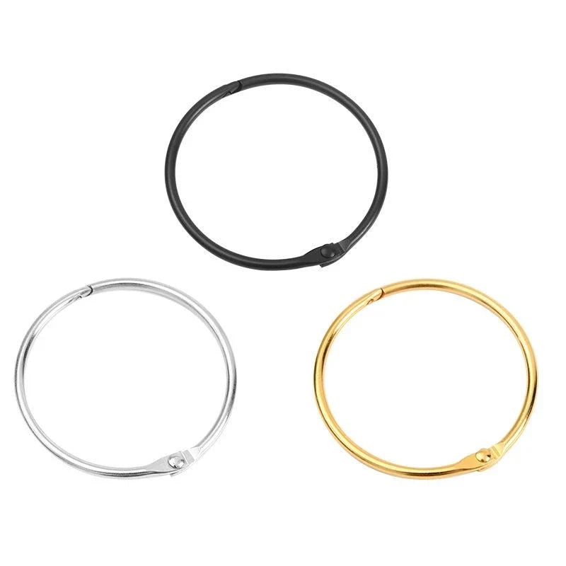 Metal Curtain O Rings (24 Pcs)