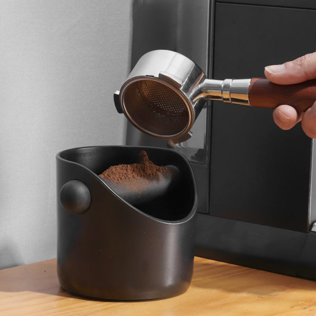 Non-Slip Espresso Knock Box
