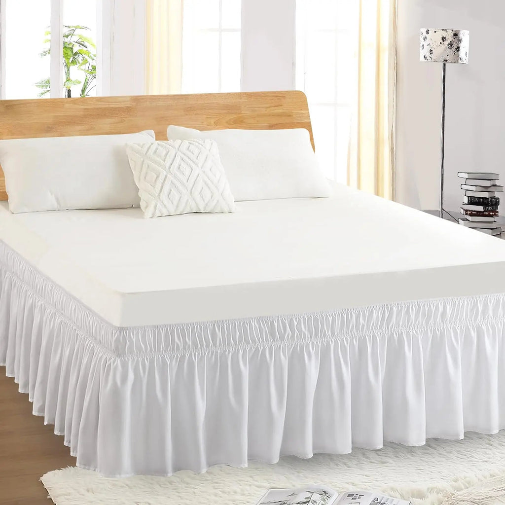 Elastic Wrap Bed Ruffle