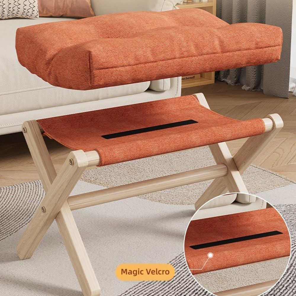 Wooden Footstool Bench