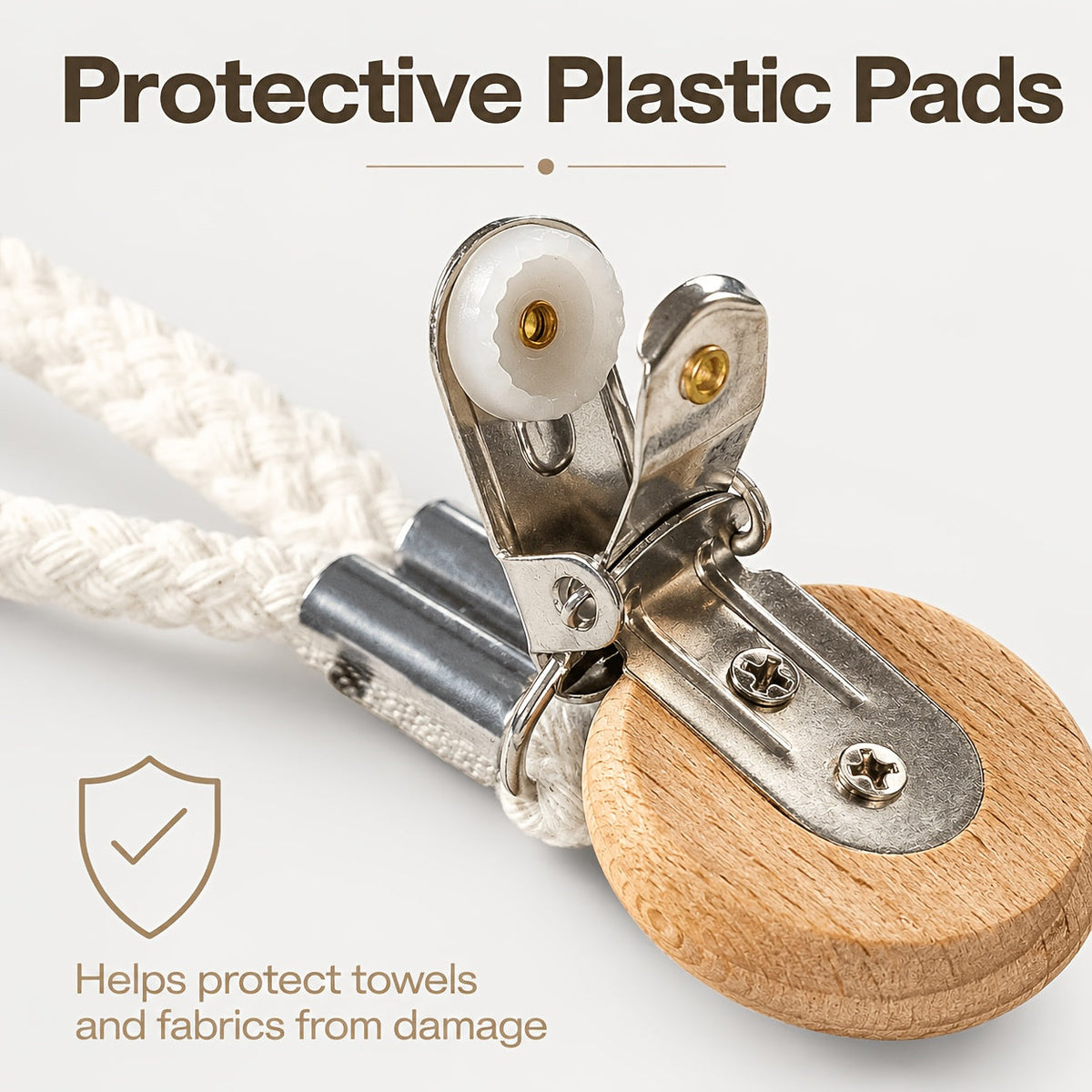 Towel Hanger Clips Set (2 Pcs)
