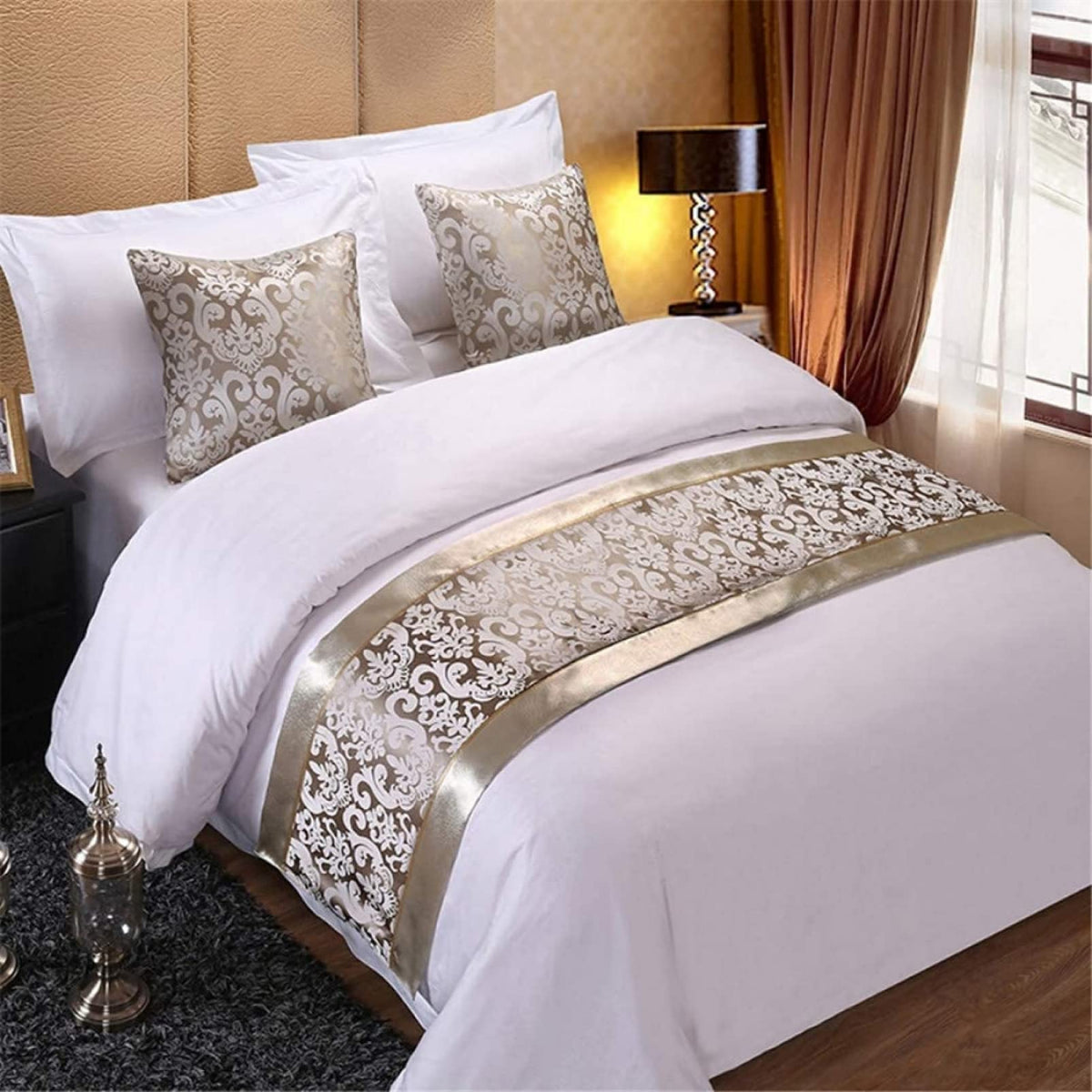 Lace Bed Runner