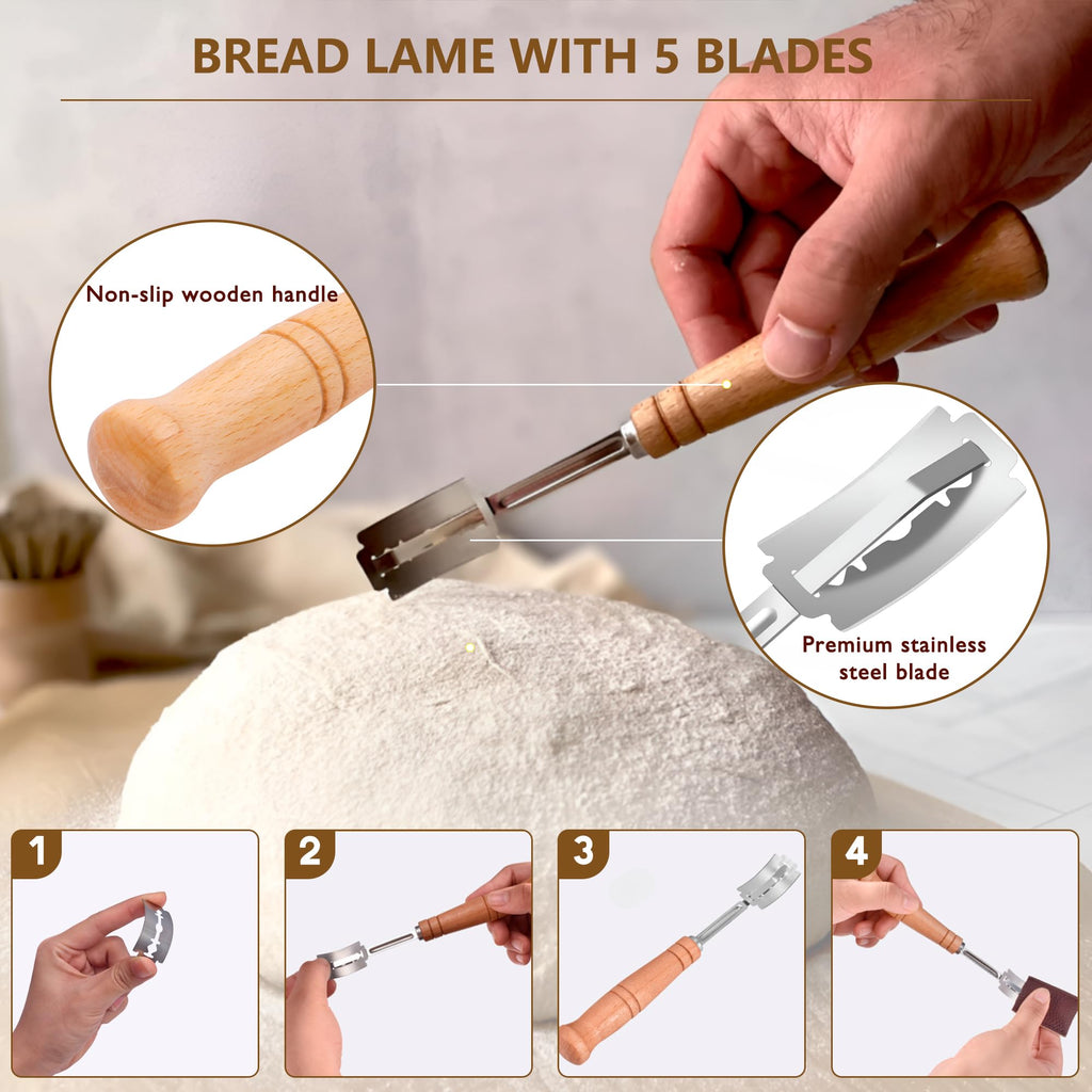 Sourdough Starter Kit (19 Pcs)