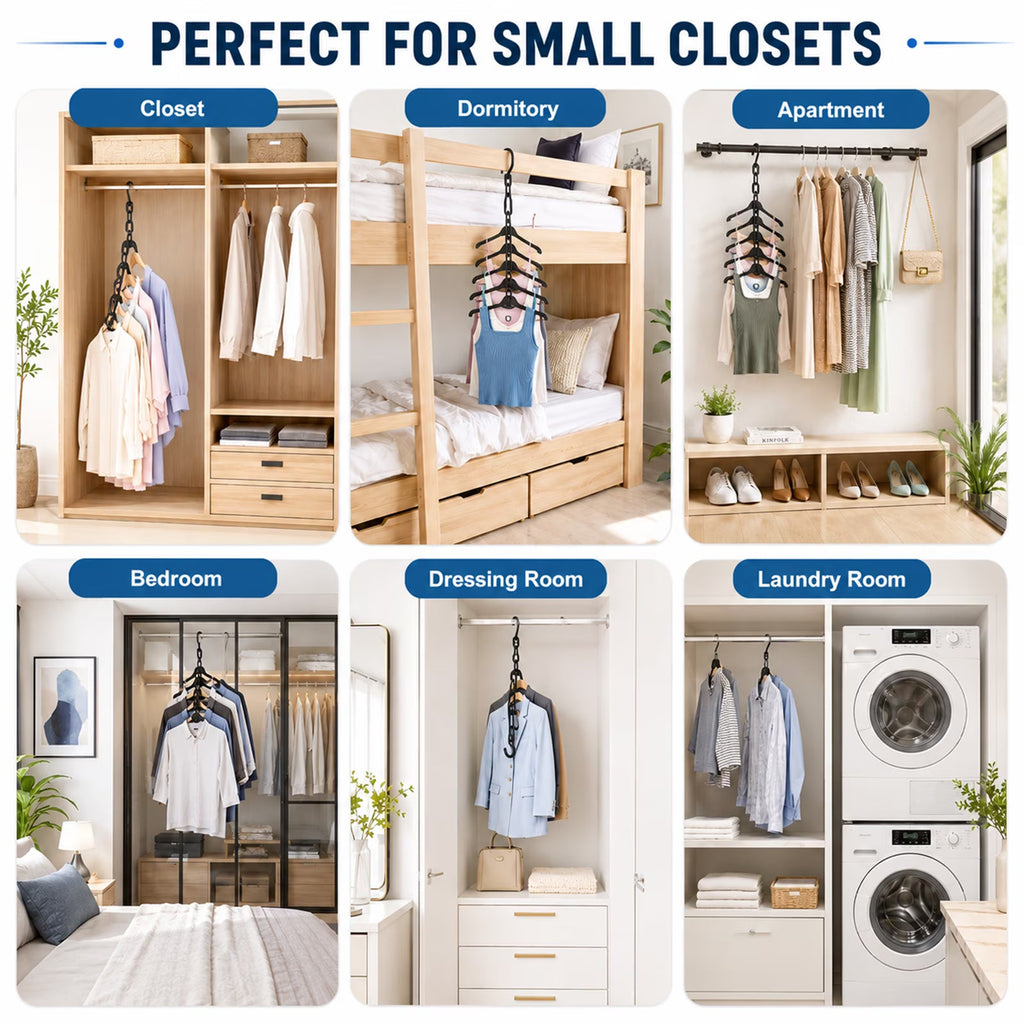 Magic Space Saving Clothes Hangers