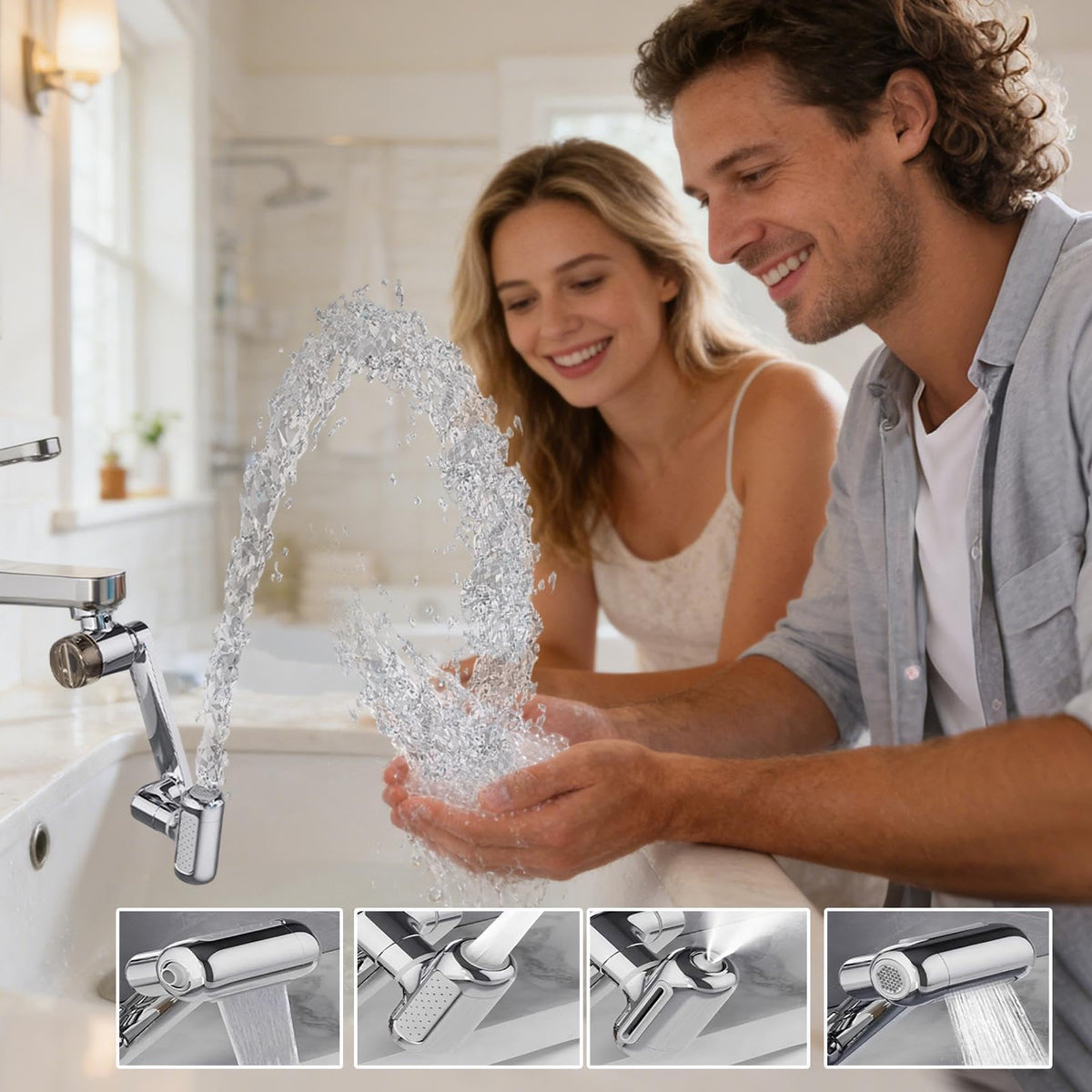 Faucet Extender Head (2 pcs)