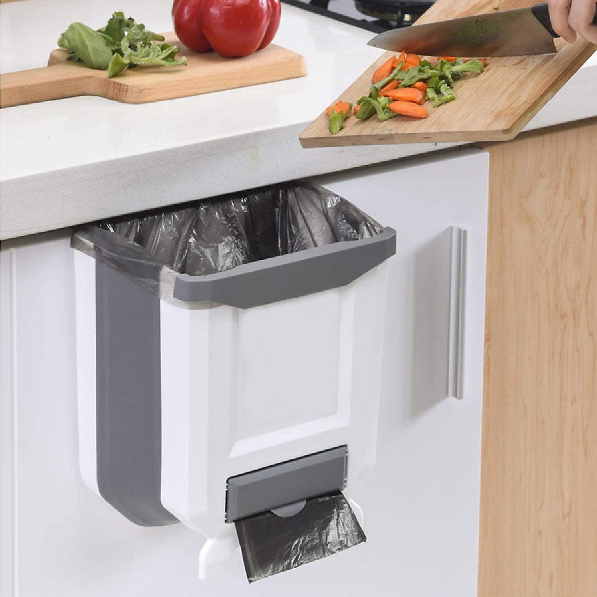 Foldable Wall Mounted Trash Bin