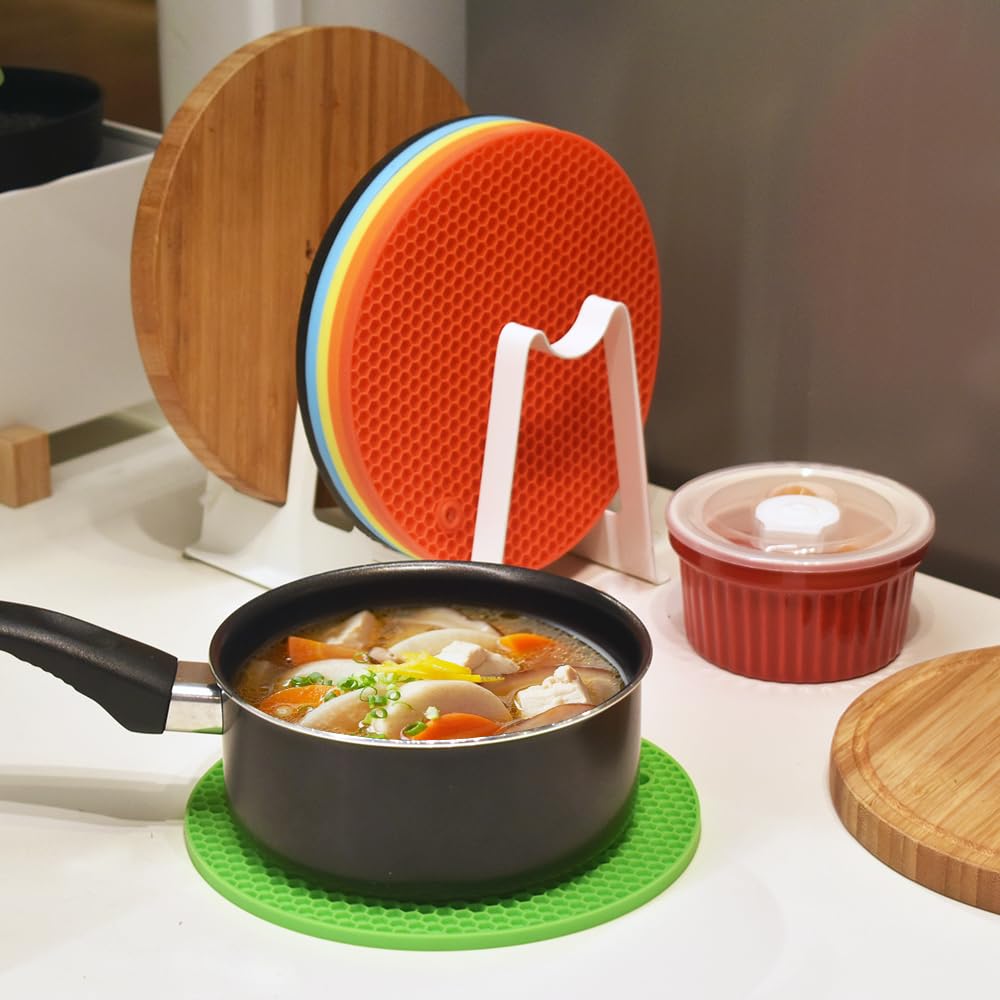 Silicone Trivet Mat (6 pcs)