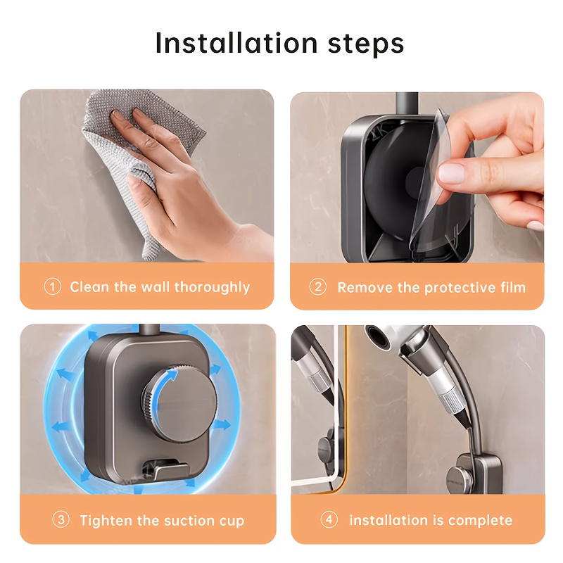 Suction Hair Dryer Holder