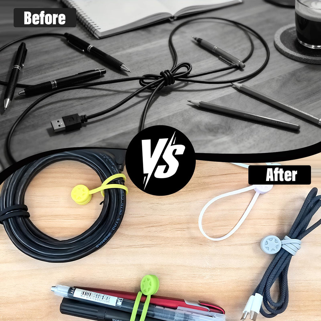 Magnetic Cable Ties (3 Pcs)