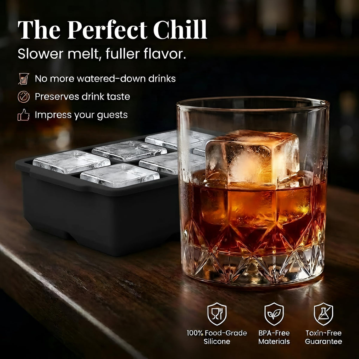 Jumbo Silicone Ice Tray