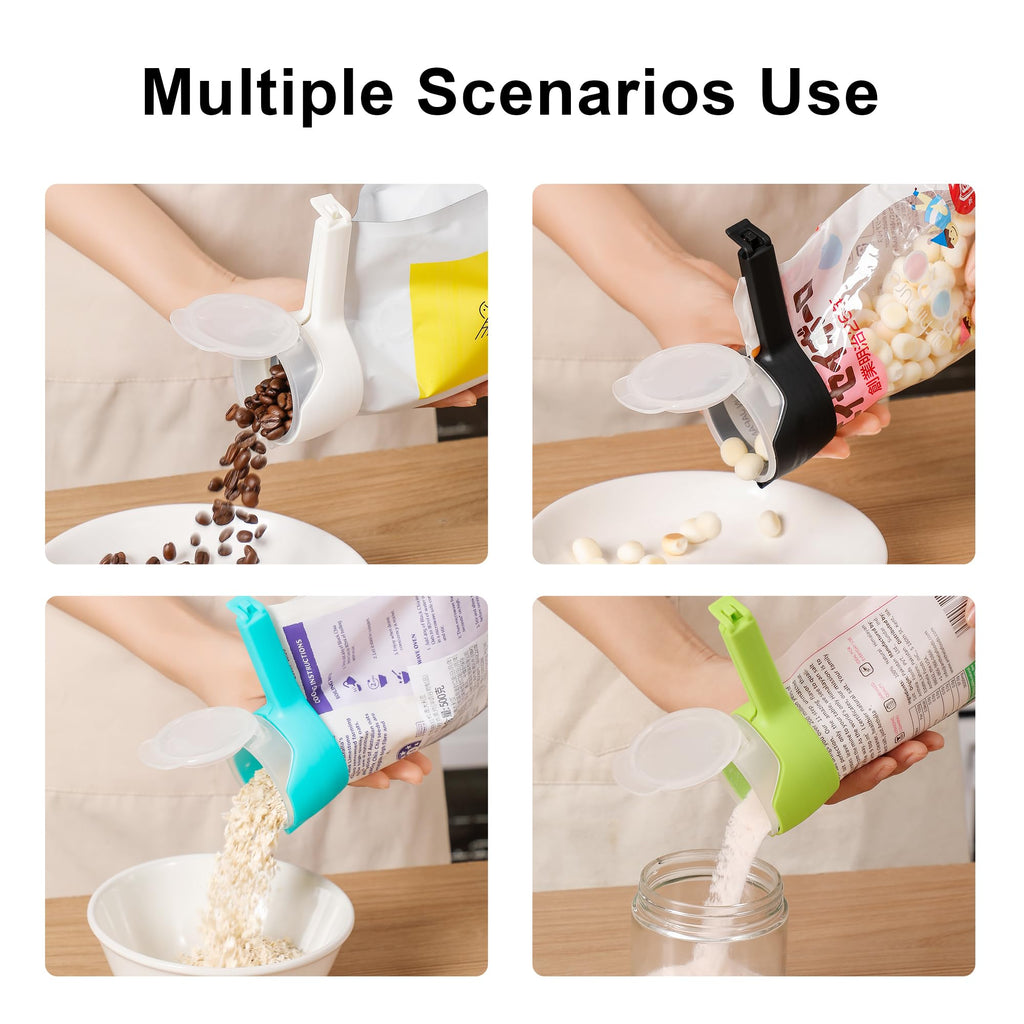 Pour Spout Bag Clips (4 Pcs)