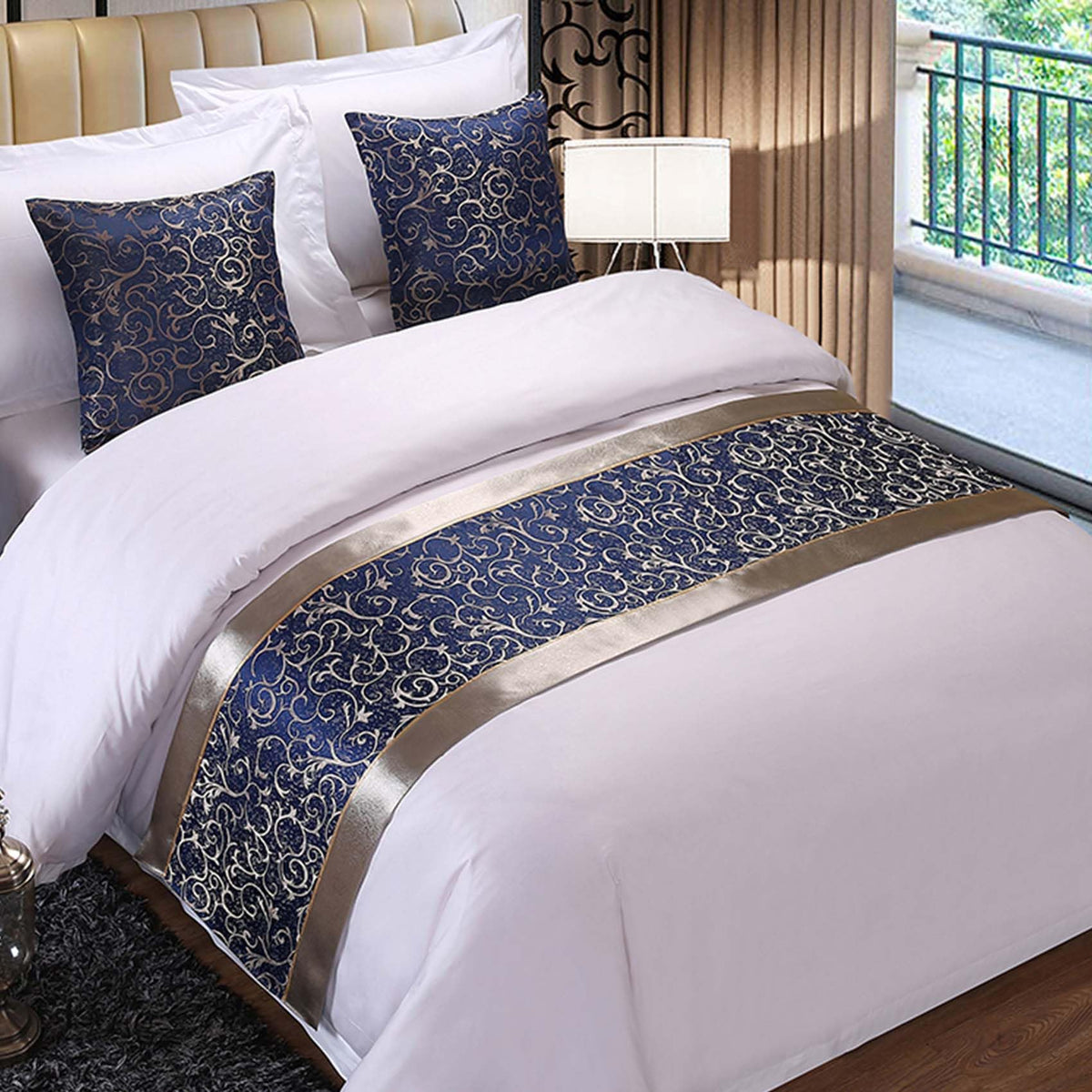 Lace Bed Runner
