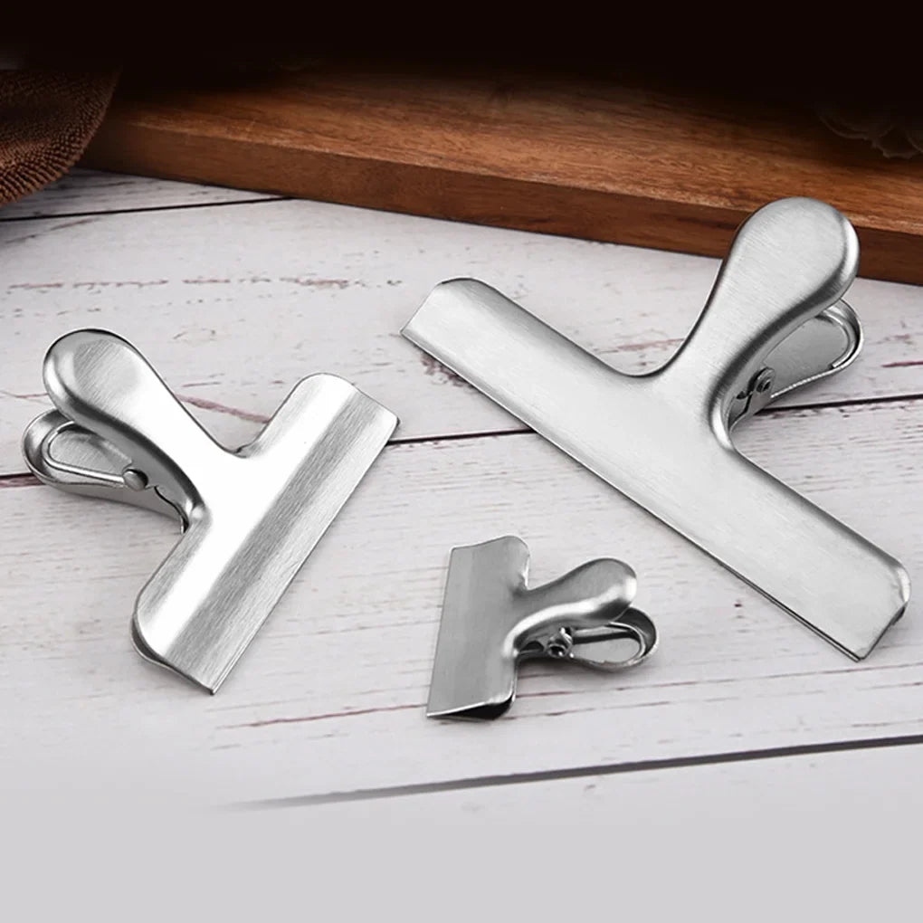 Stainless Steel Bag Clips (3 Pcs)