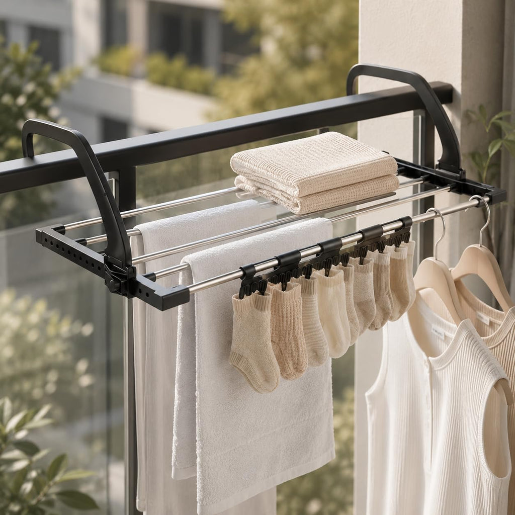 Extendable Radiator Drying Rack