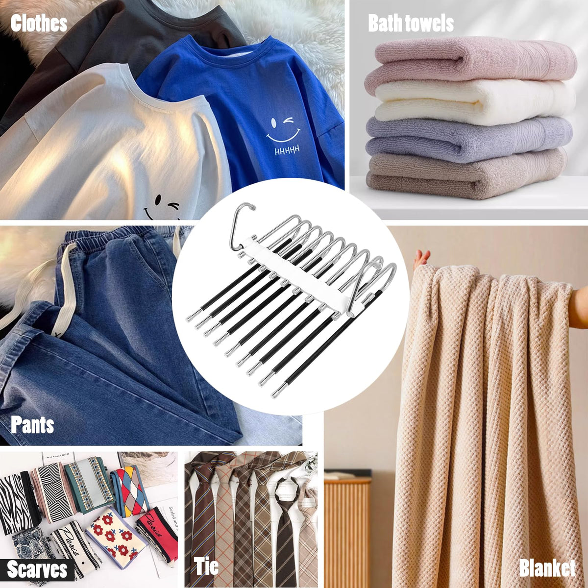 Multi Layer Pants Hanger Rack