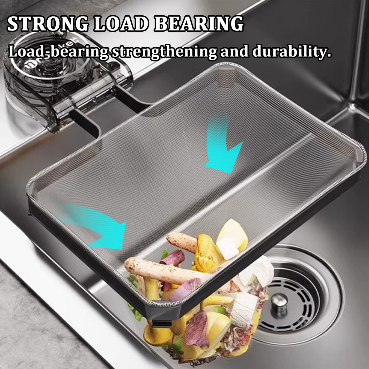 Kitchen Sink Filter Holder with 50 Filters