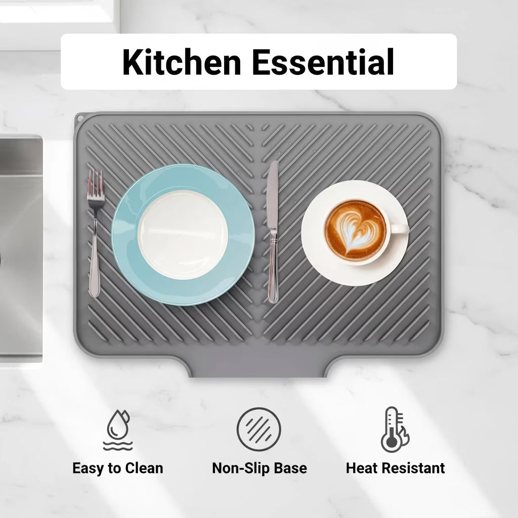 Silicone Countertop Drain Pad