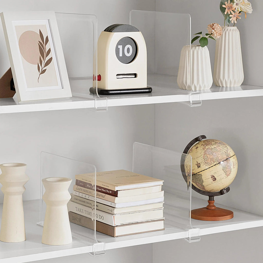 Clear Acrylic Shelf Dividers