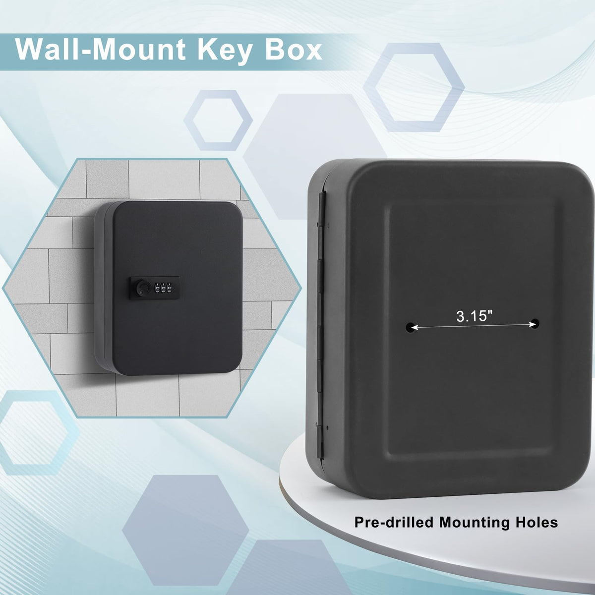 Wall Mounted Key Cabinet