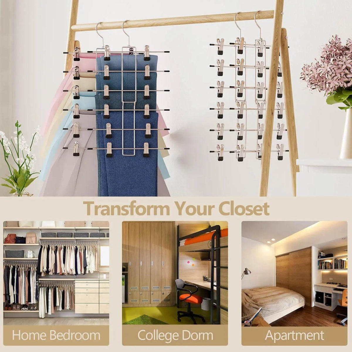 6 Tier Pants Hanger