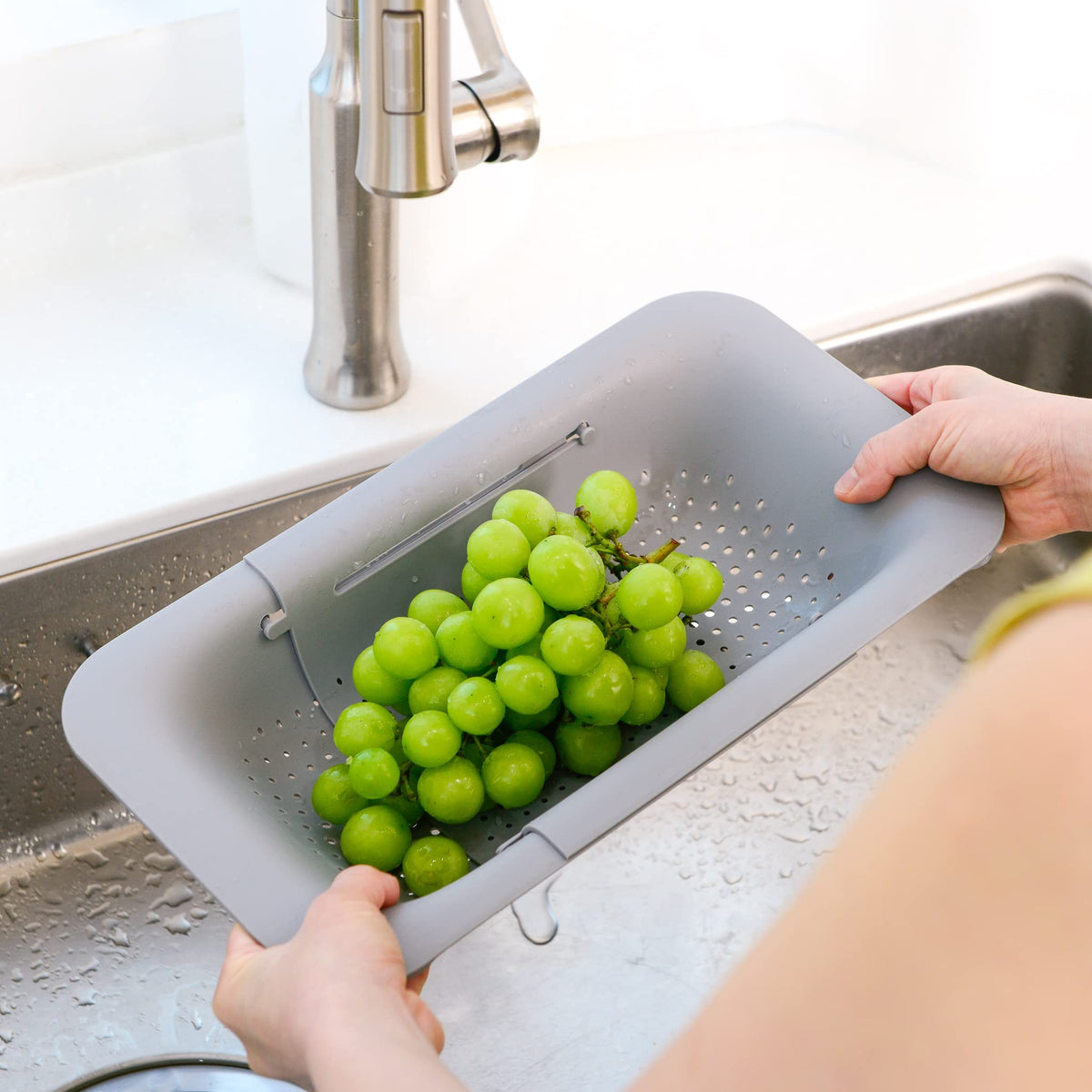 Retractable Sink Drain Basket