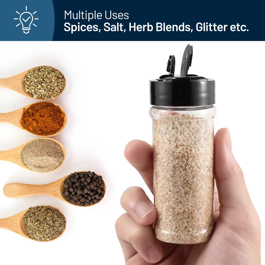 Plastic Spice Jar Set (4 Pcs)