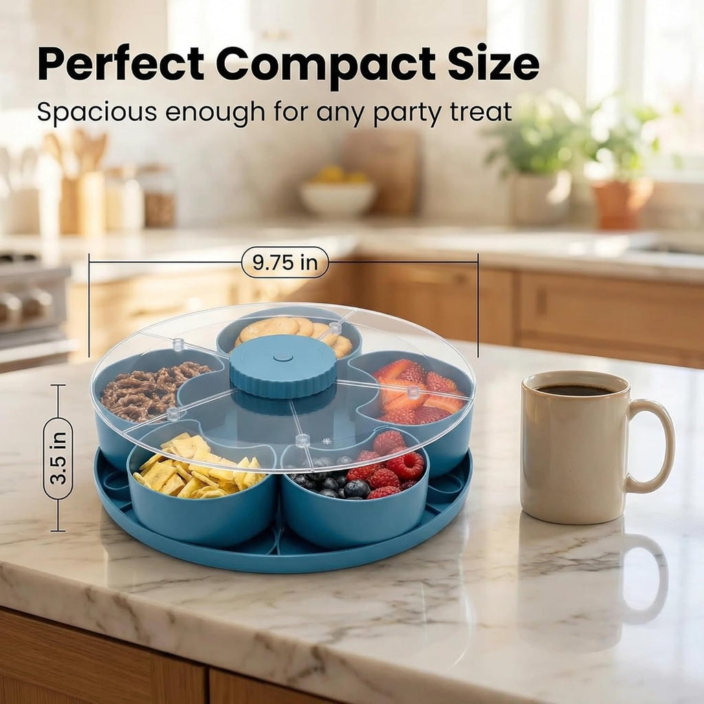 Rotating Snack Tray