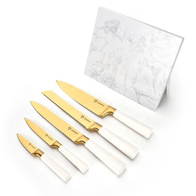 Marble Magnetic Knife Stand