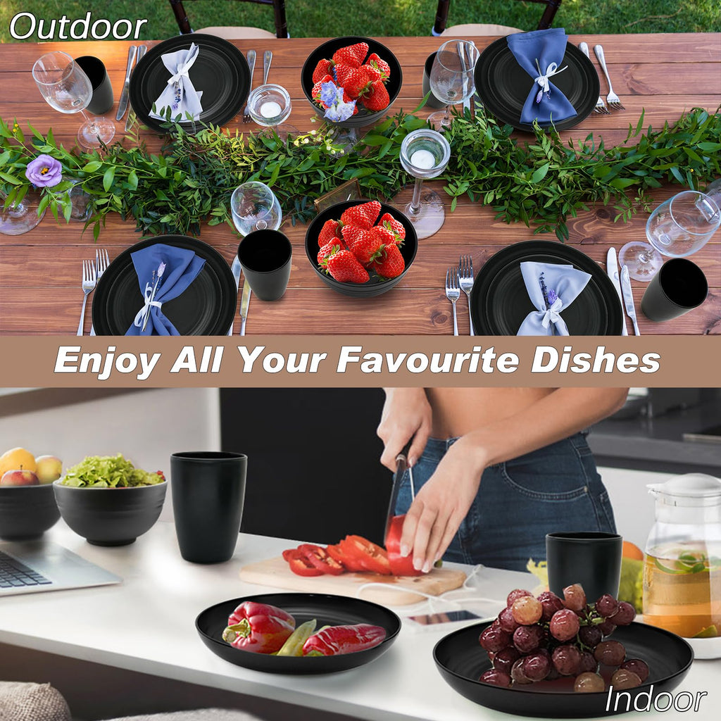 Plastic Dinnerware Set