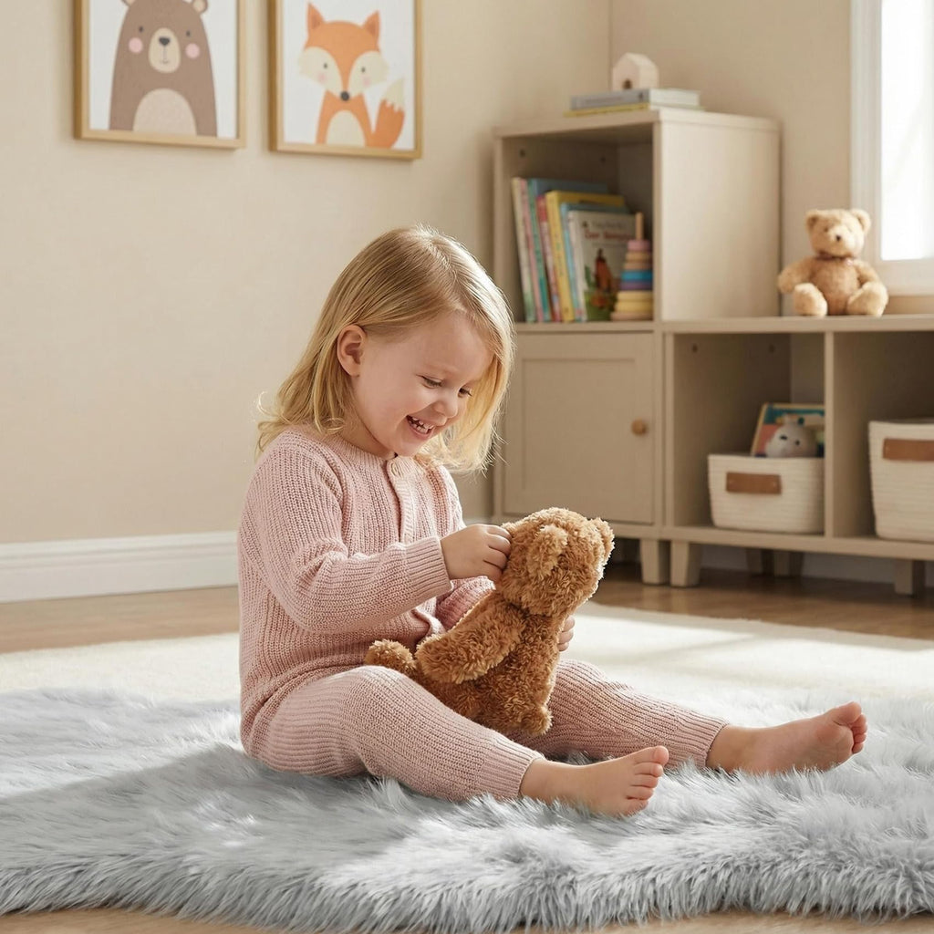 Faux Fur Shaggy Rug