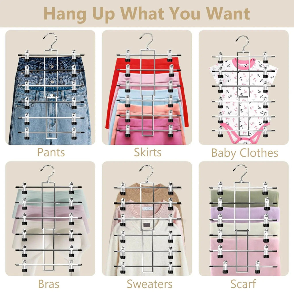 6 Tier Pants Hanger