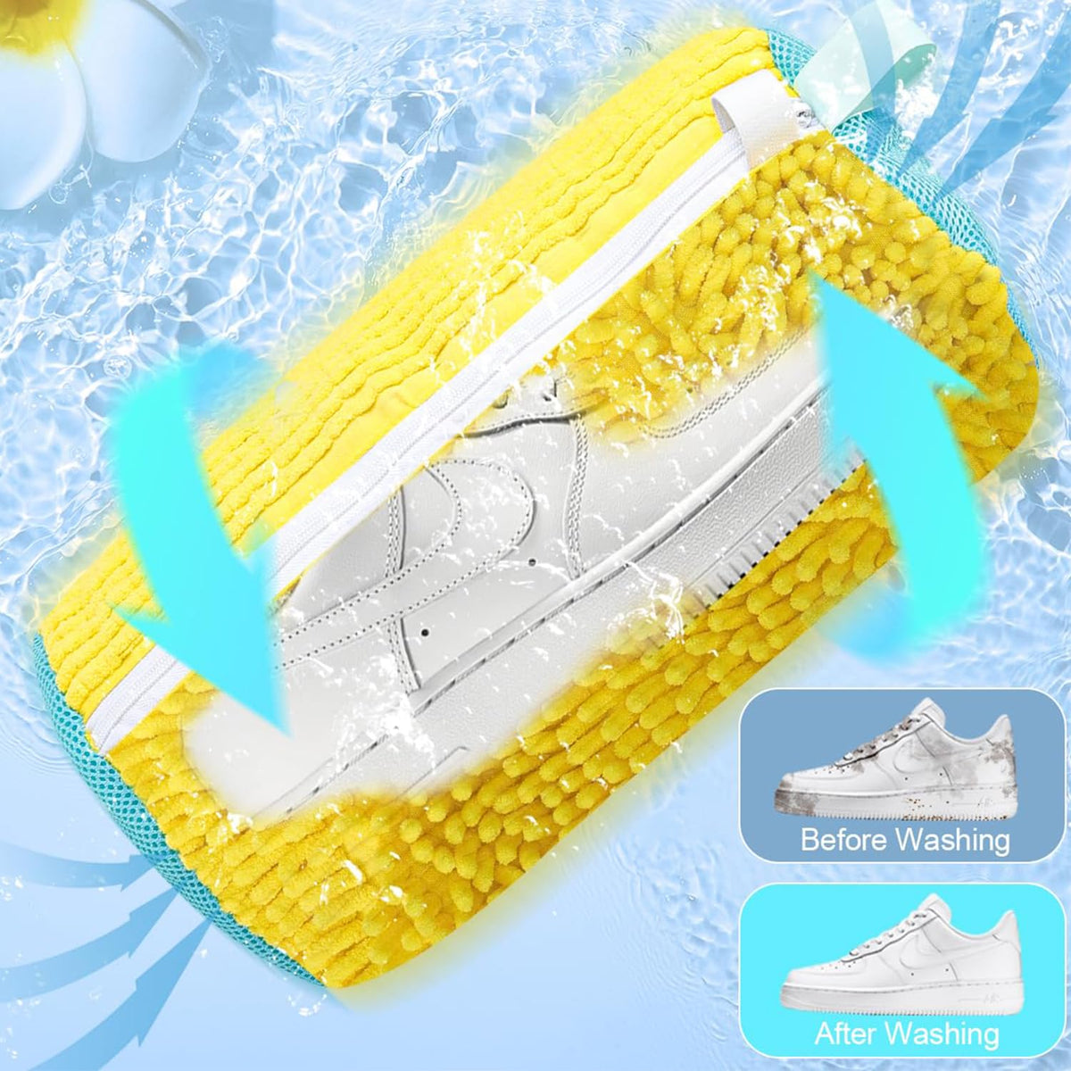 Shoe Washing Machine Laundry Bag