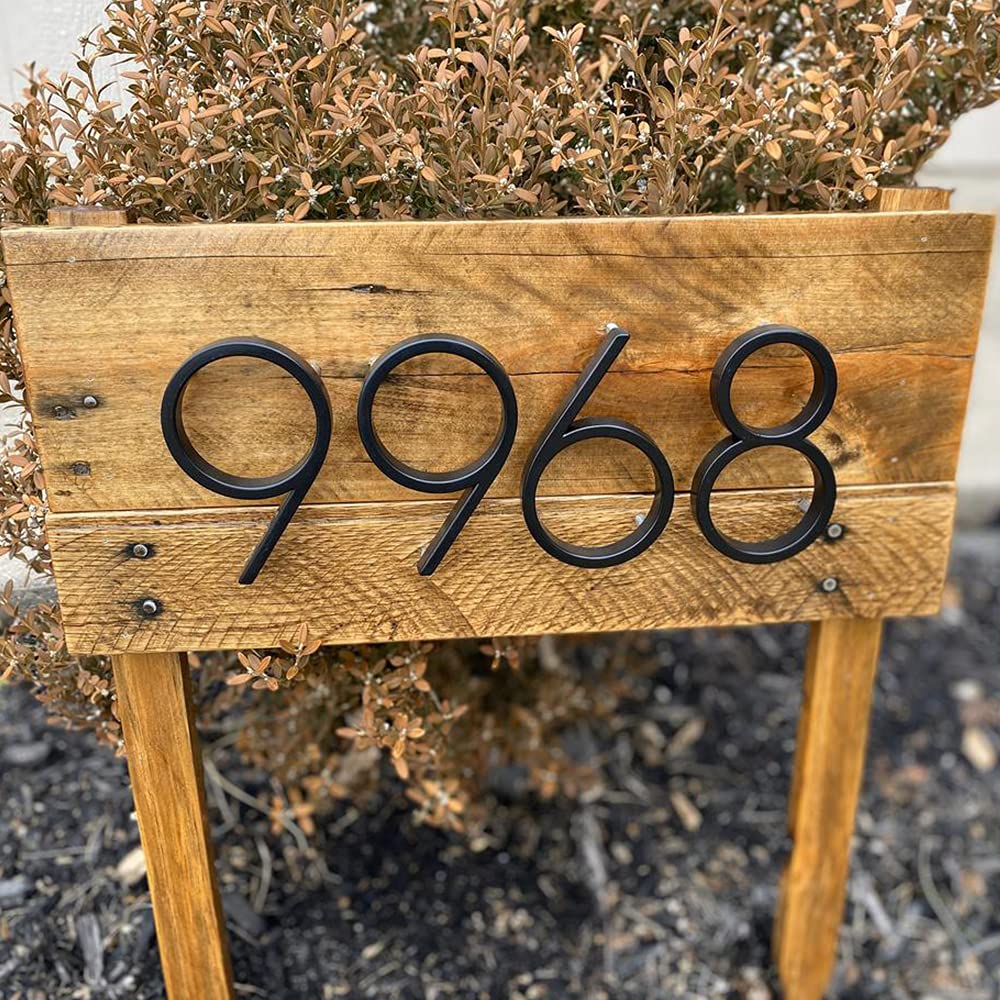 Stainless Steel Floating House Number