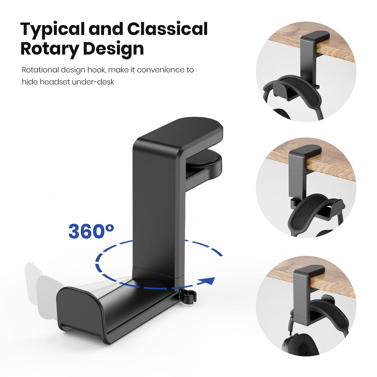 Clamp Headphone Mount