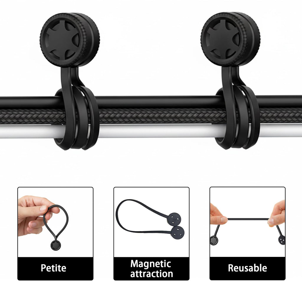 Magnetic Cable Ties (3 Pcs)