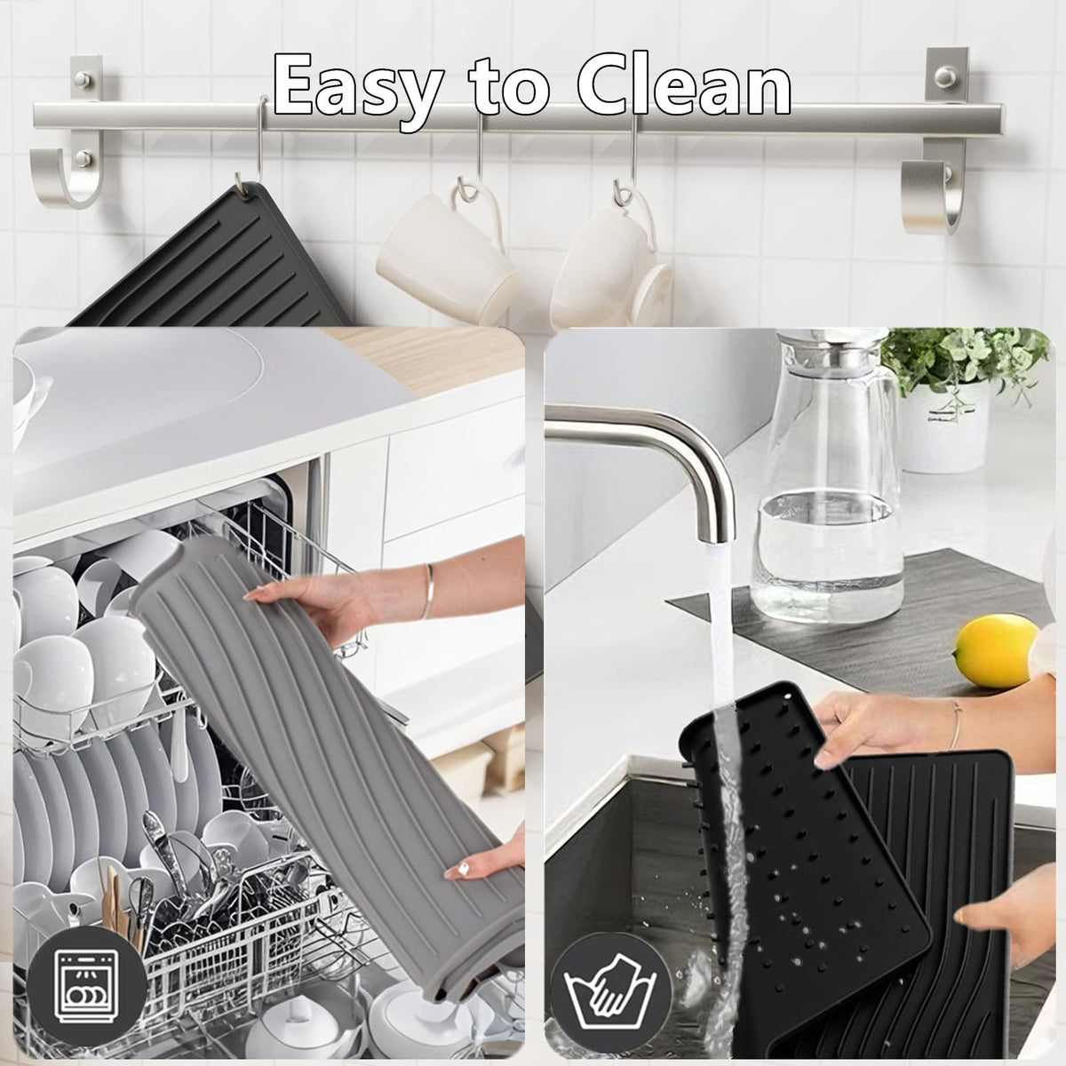 Silicone Countertop Drain Pad