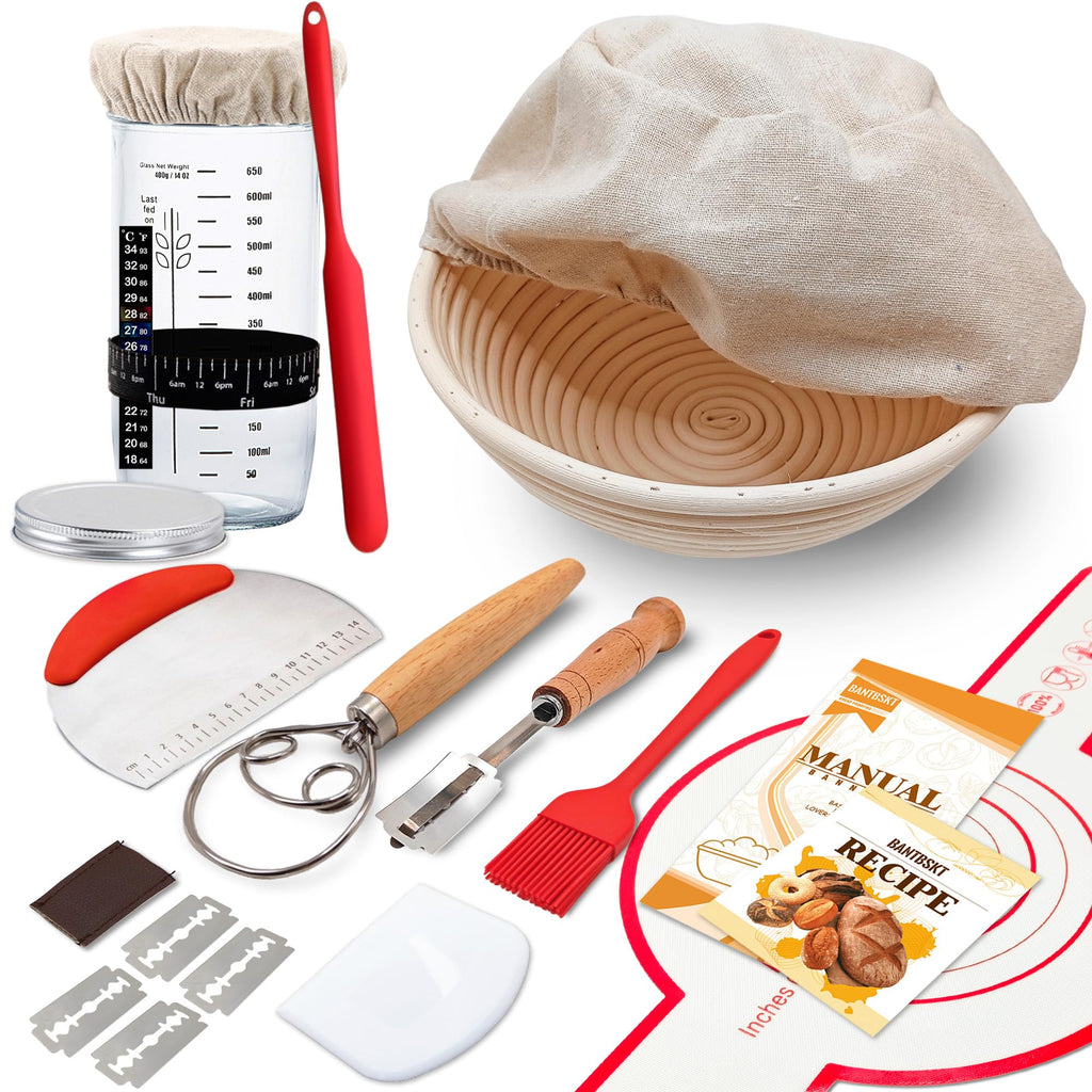 Sourdough Starter Kit (19 Pcs)